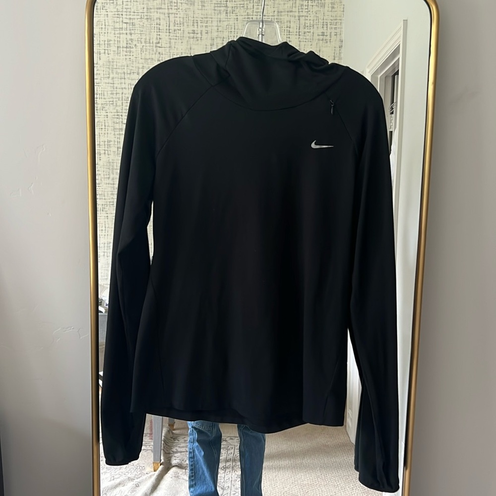 Nike x Soulcycle funnel neck light weight hoodie